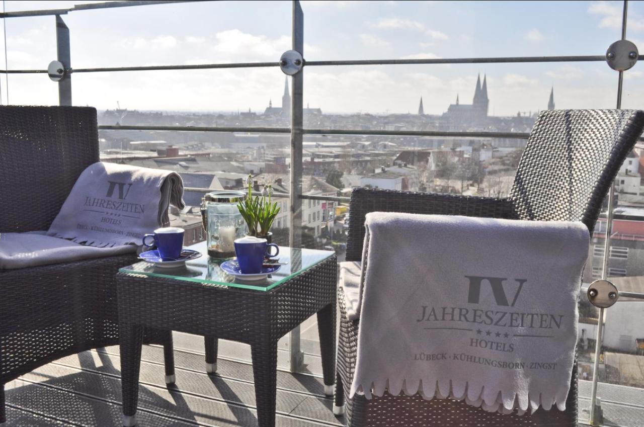 Hotel Vier Jahreszeiten Luebeck Eksteriør billede